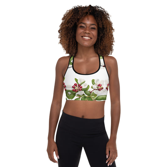 Padded Sports Bra Puolukka